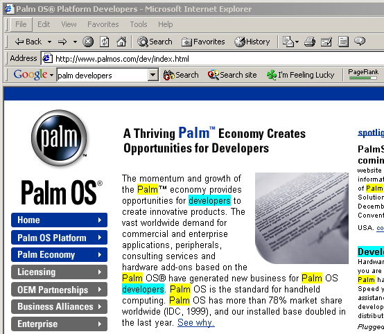 Google Toolbar, 2000